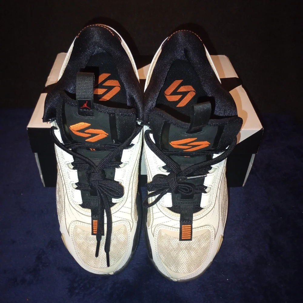 NWB Air Jordan Luka 2 Coconut milk Fossil Black Men size 8 Women's 9.5 - Picture 9 of 13